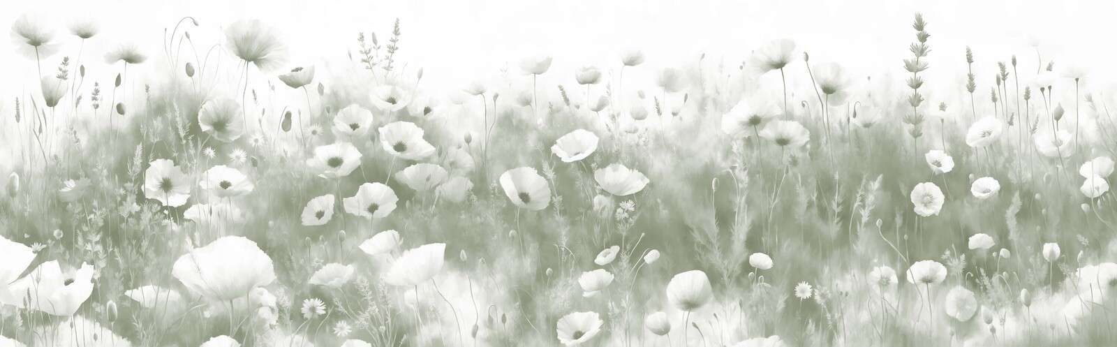 Wildflower dance - green