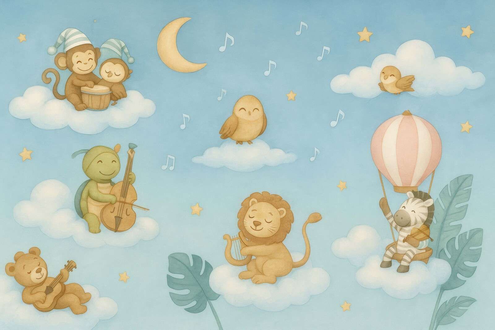 Night concert in the clouds