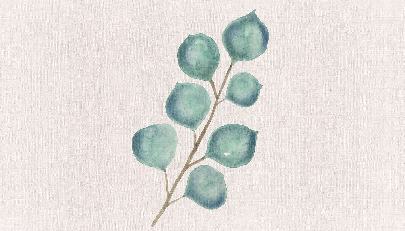 Eucalyptus in soft watercolor