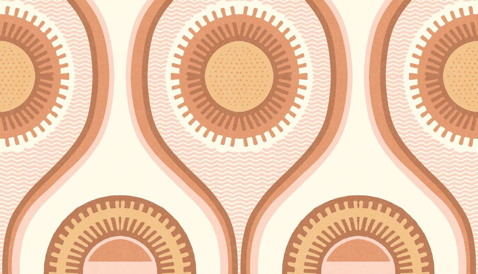 Sun boredom in retro pastel