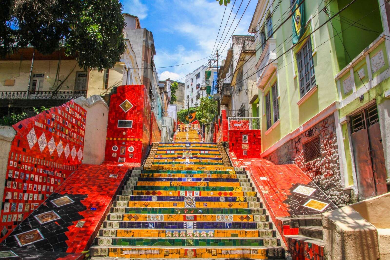 Stairs of Rio in Sunlight