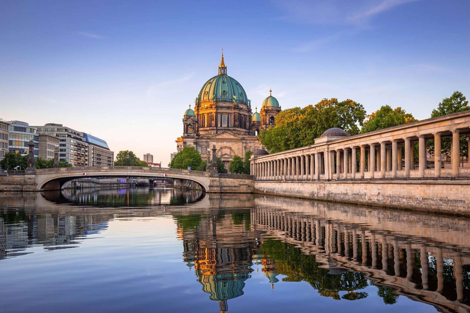 Morning Rest at Berlin Cathedral