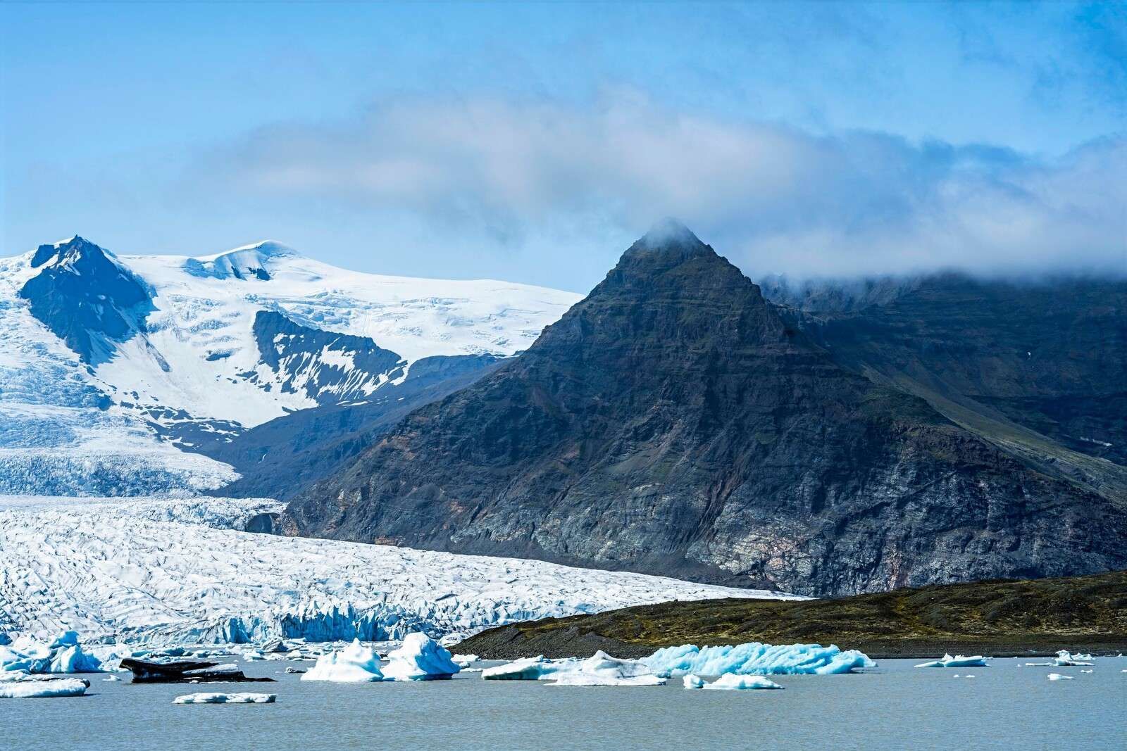 Fjallsárlón glacier lagoon