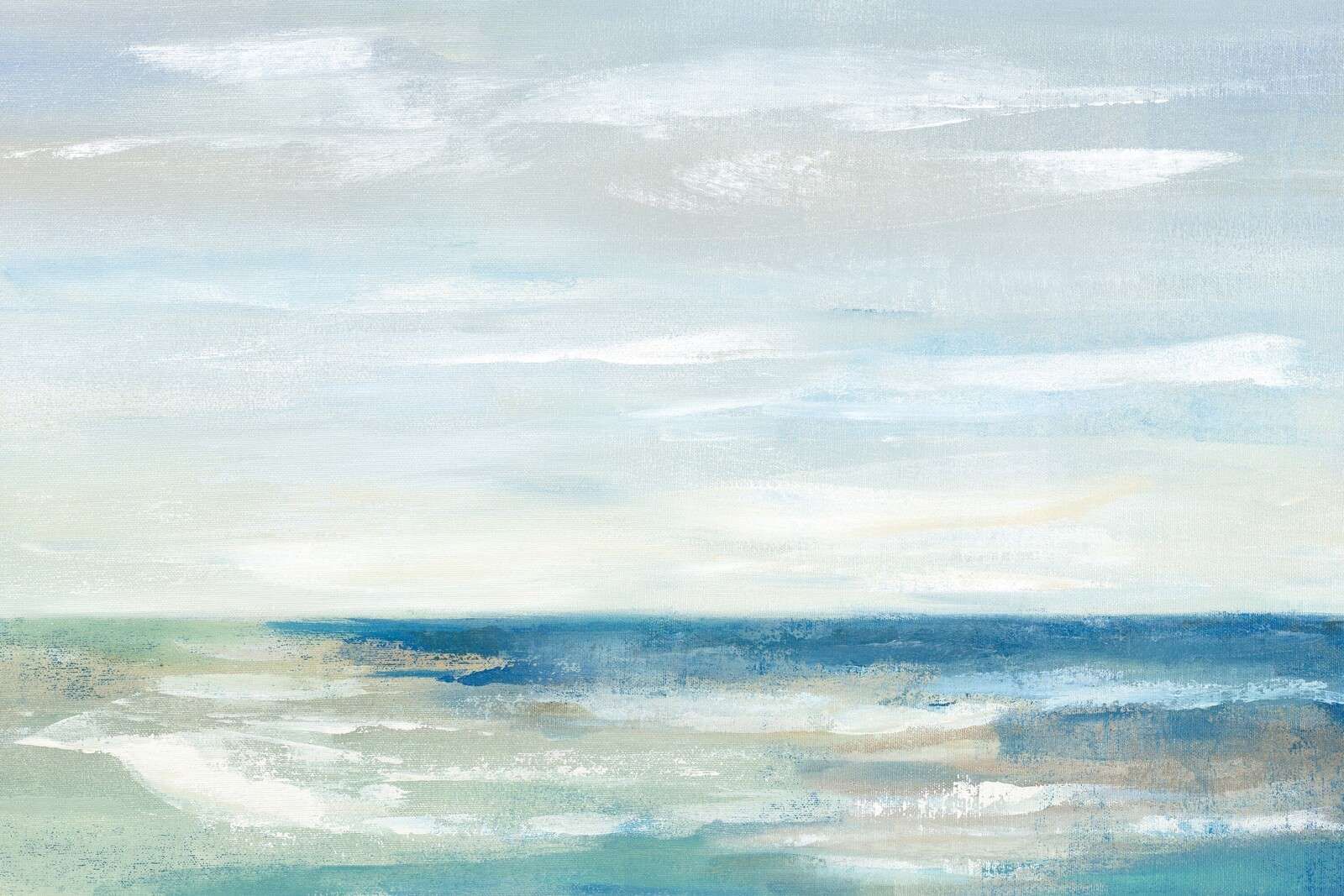 Abstract Sea In Soft Shades