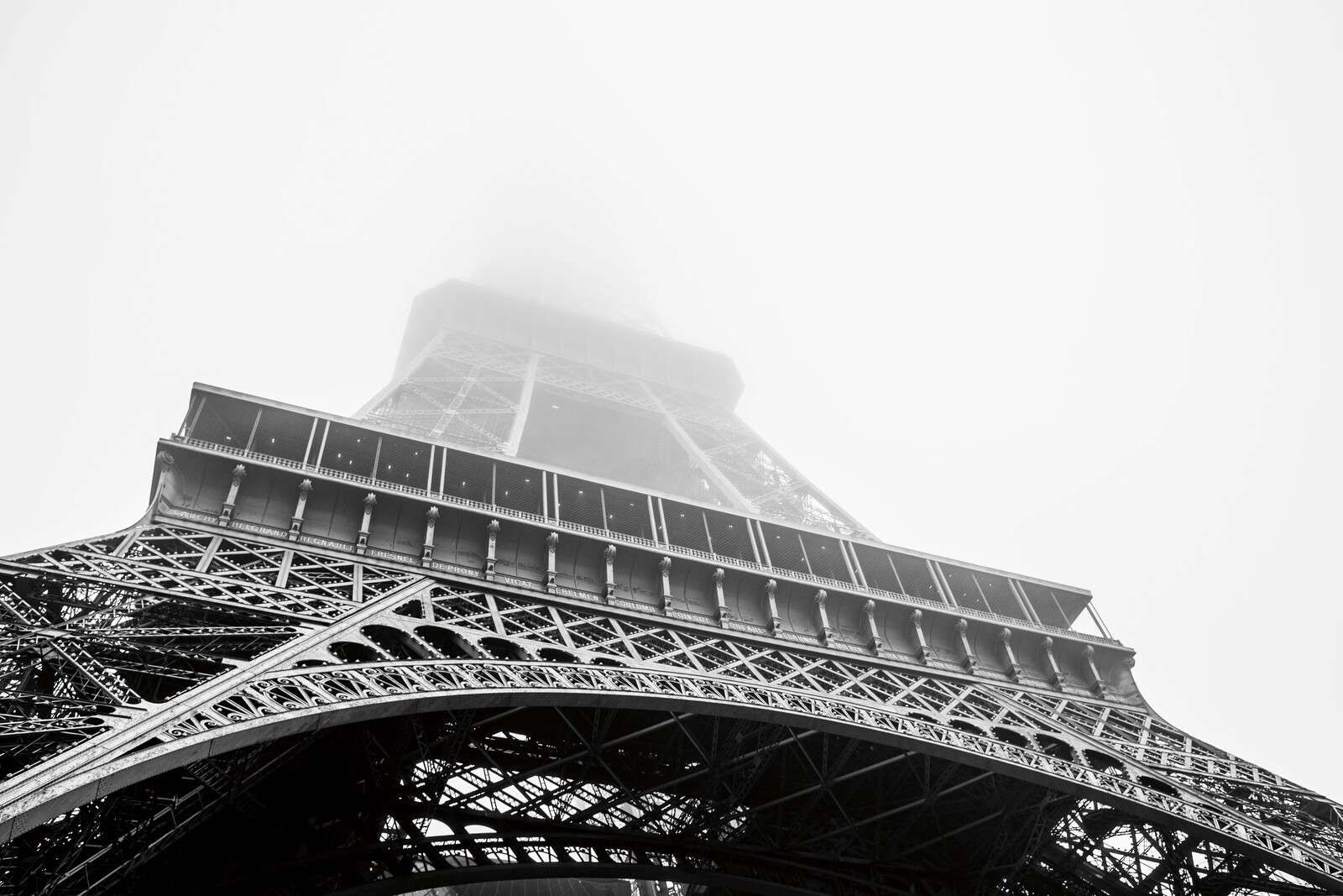 Eiffel Tower in Paris Mist