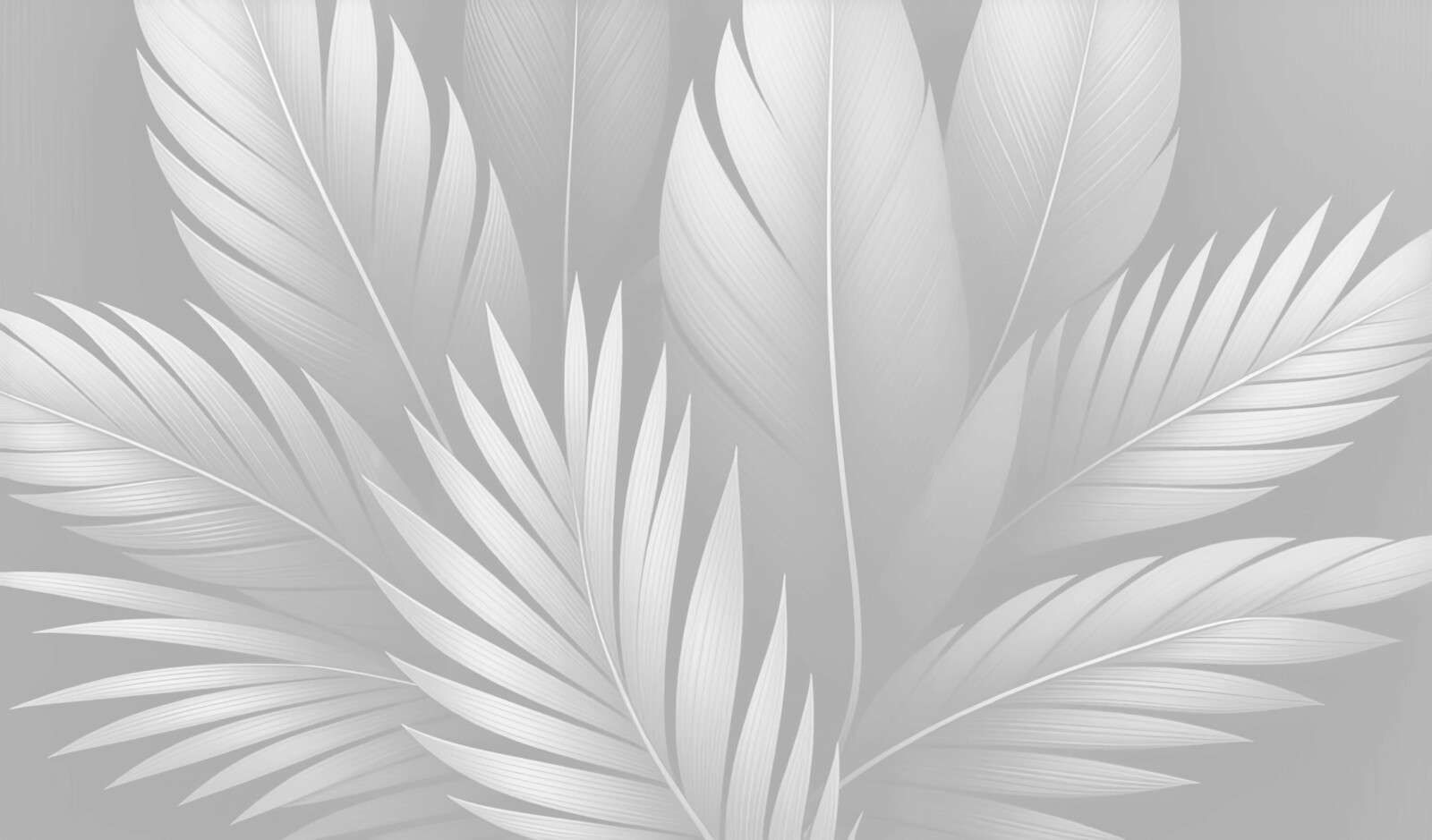Light feathers in soft white tones