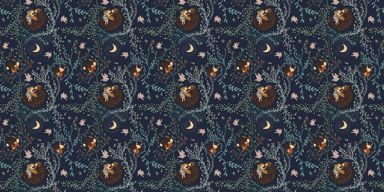 Sleeping bears in the star forest