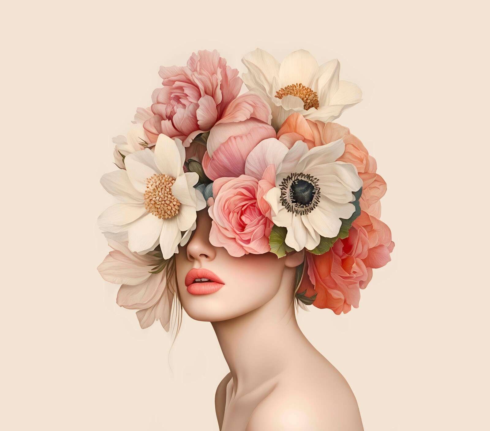 Blooming beauty elegance