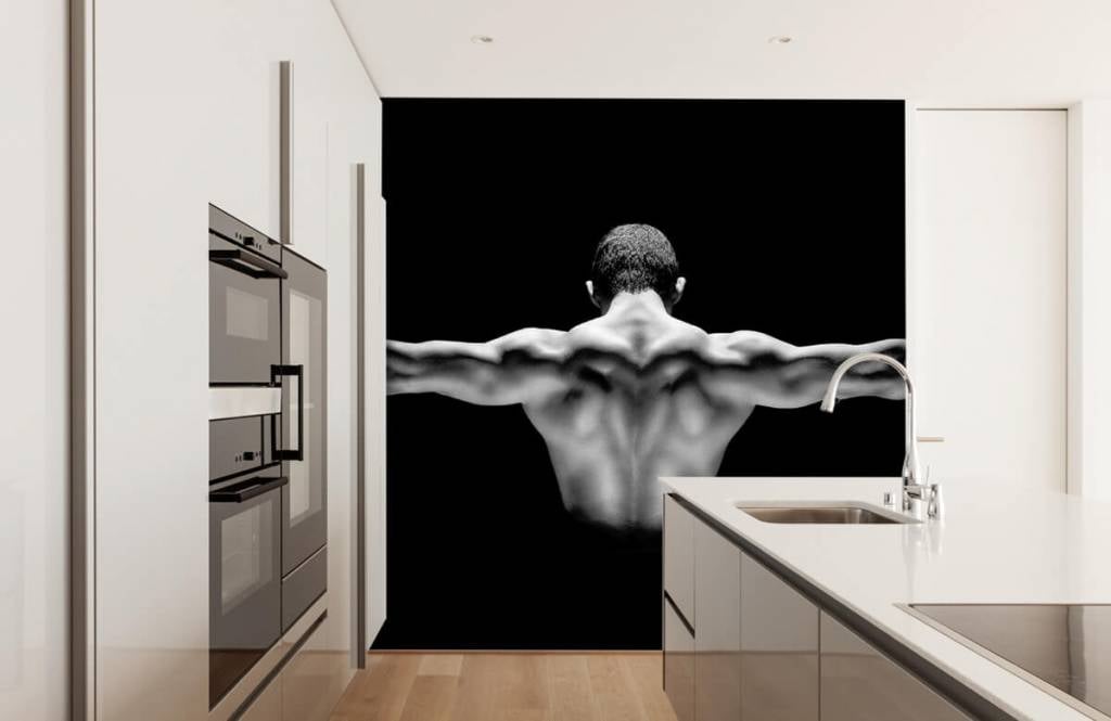 Fitness - Man with outstretched arms - Garage 6