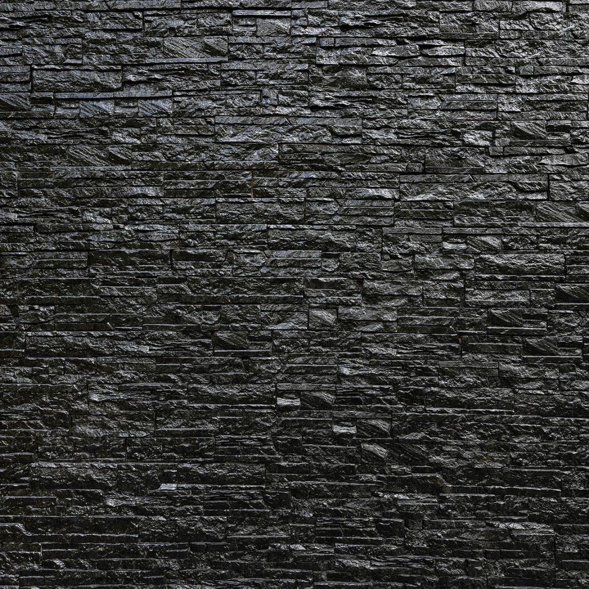 Black stones