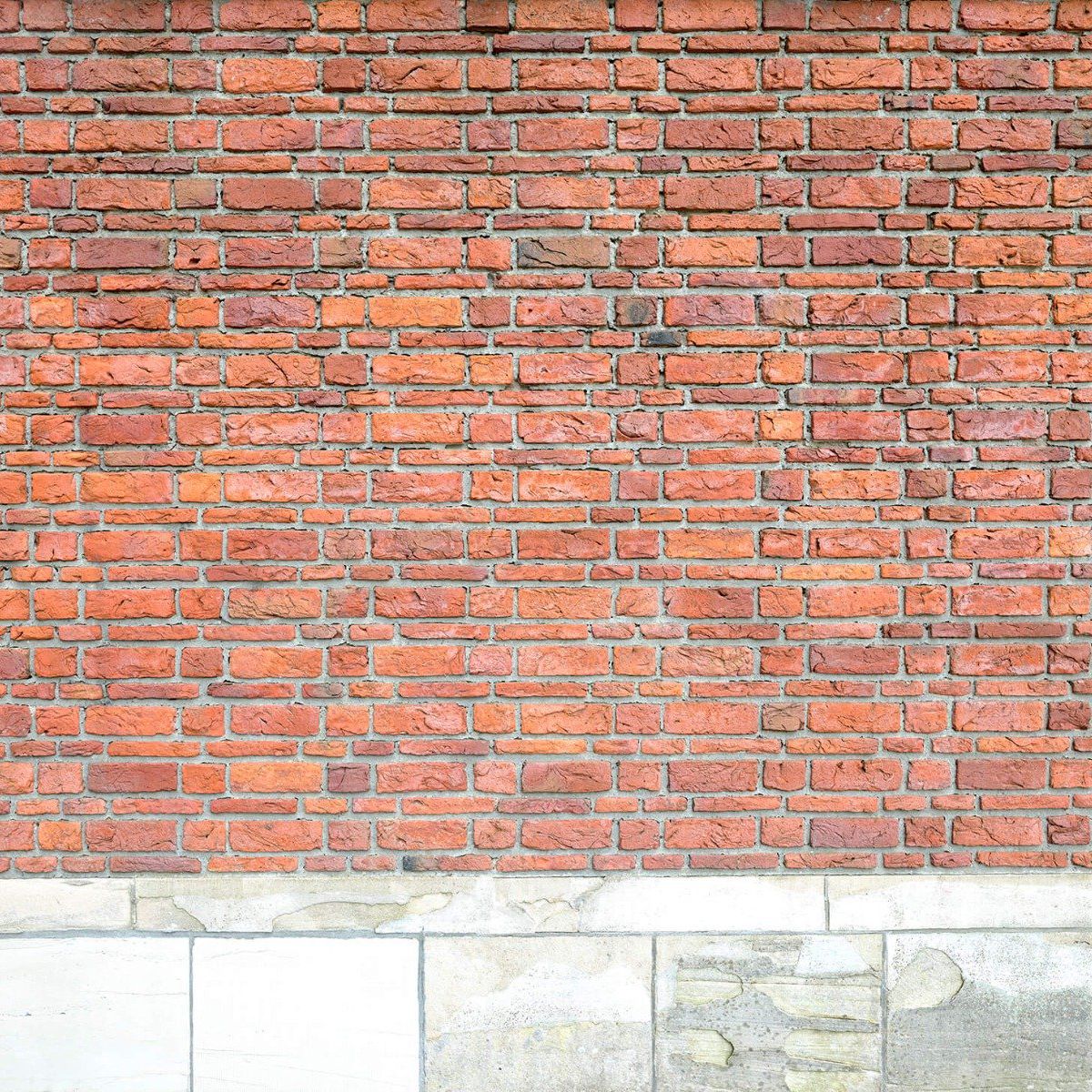 Bricks with old concrete