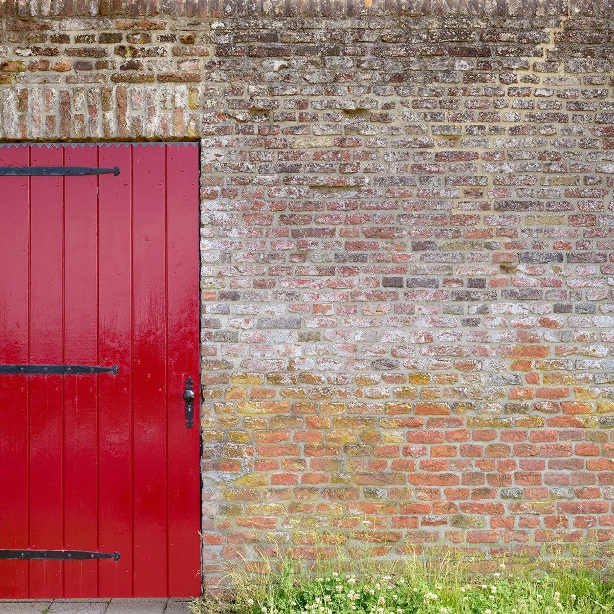 Porte rouge