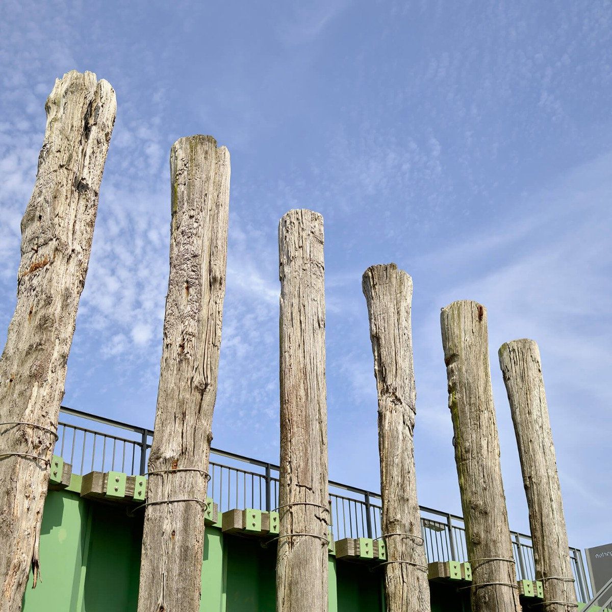 Poteaux en bois