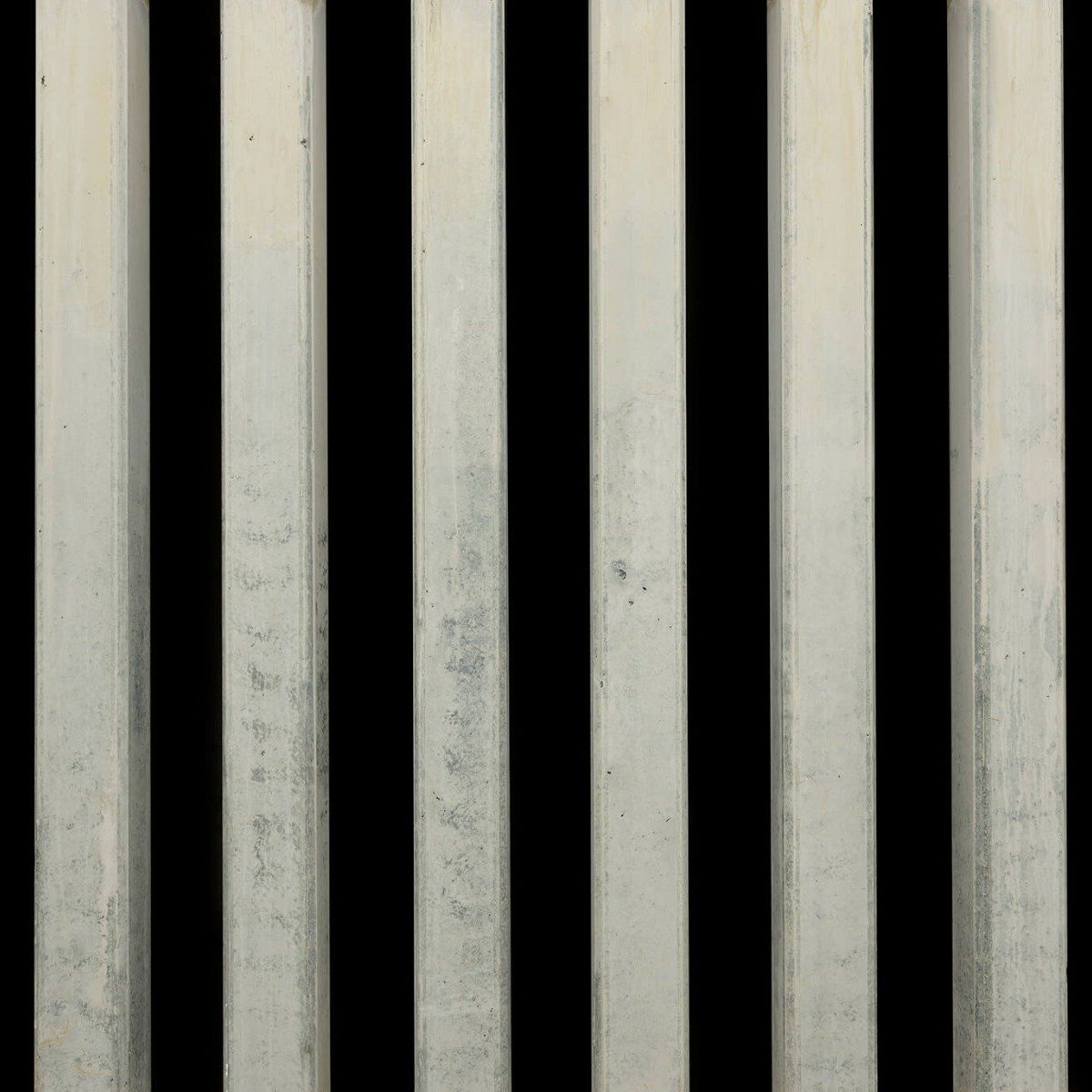 Concrete pillars