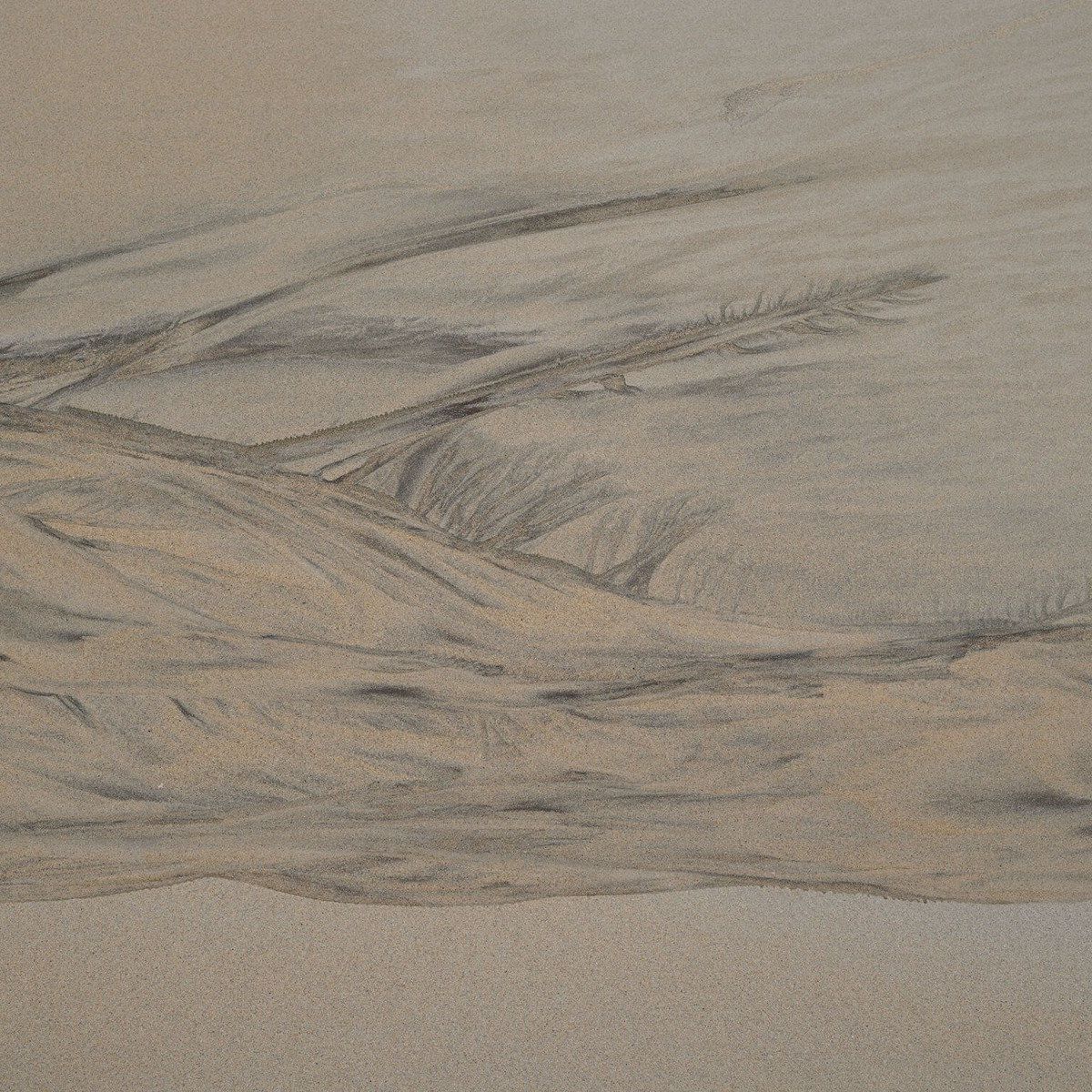 Swirling sand