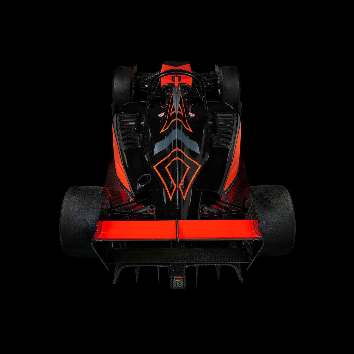 Formula 3 - Rear view - dark