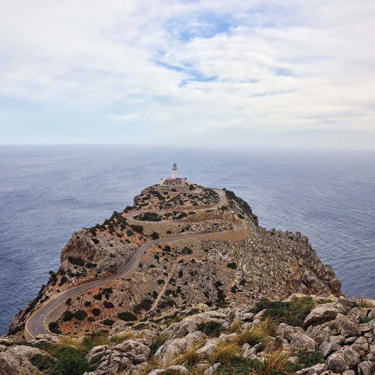 Lighthouse on a rock