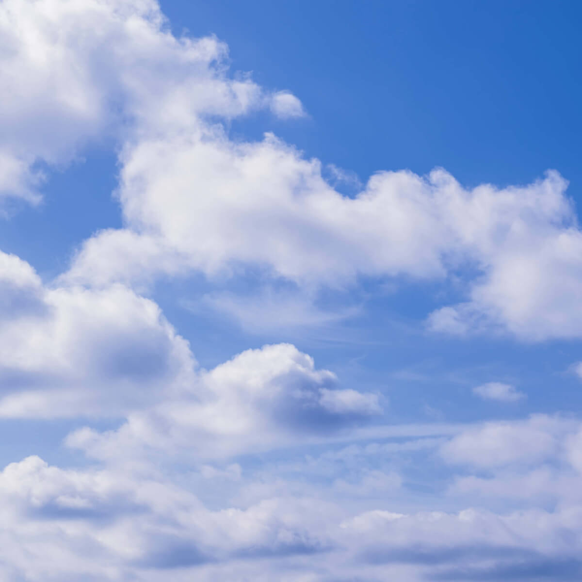 Nuages blancs