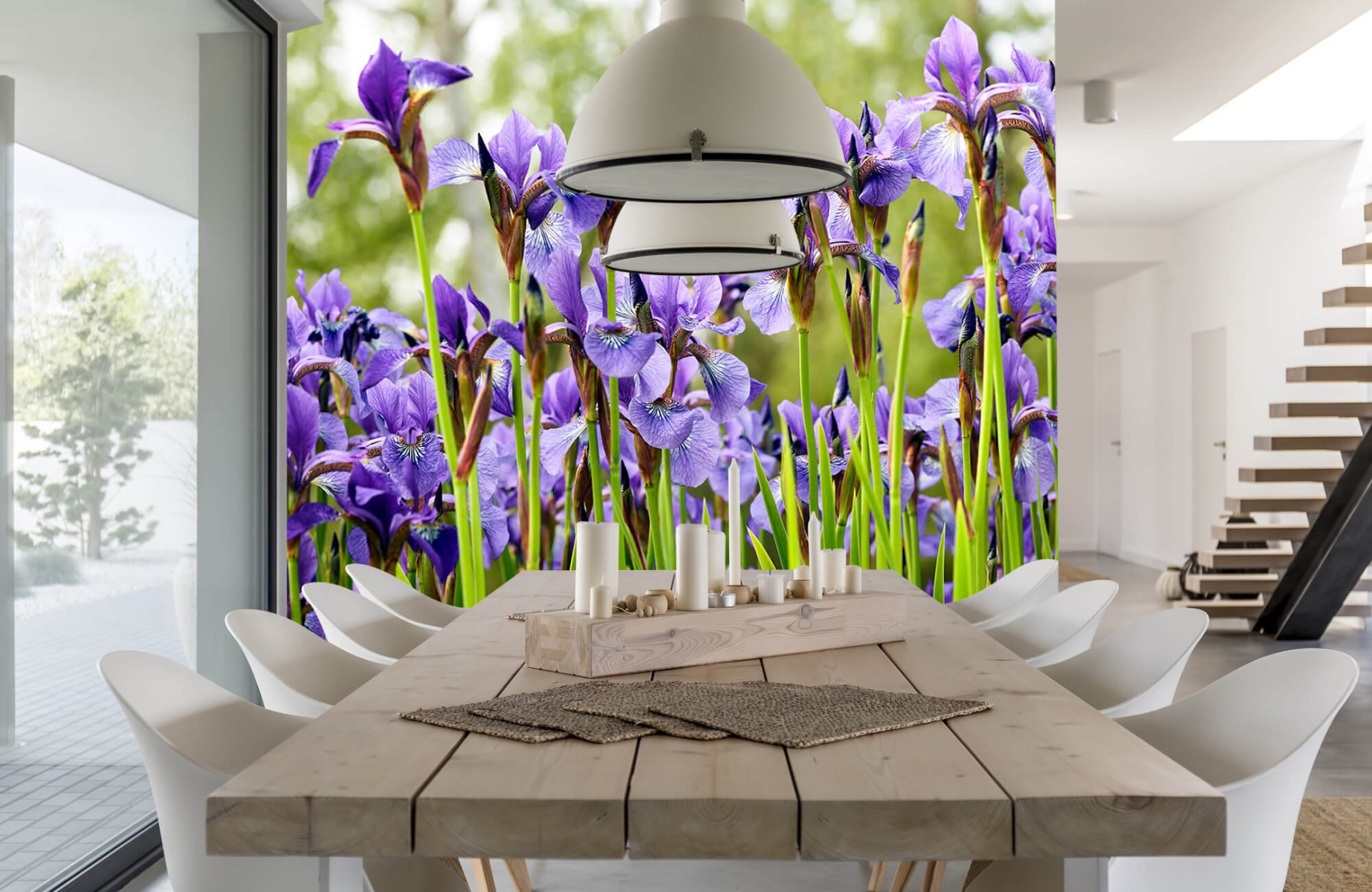 Flower fields - Irises  - Bedroom 2