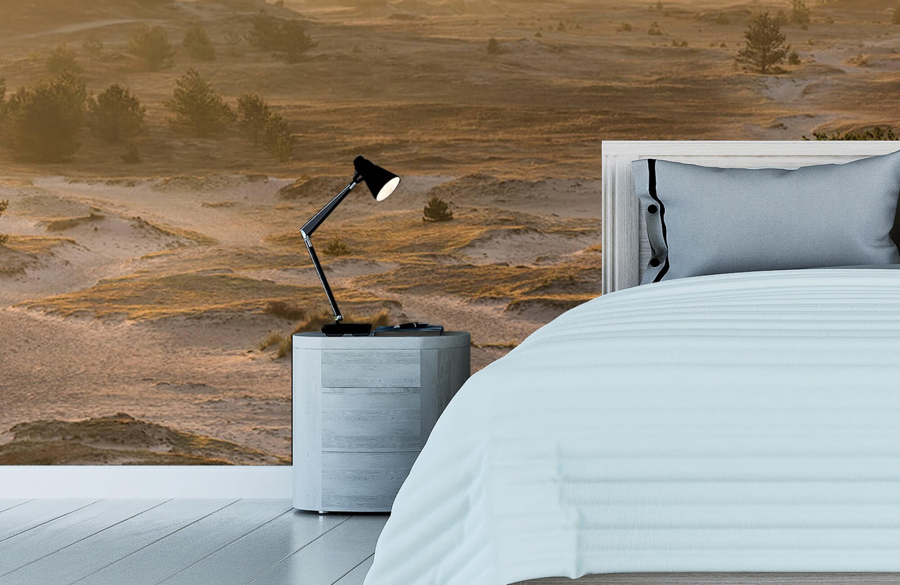 Landscape wallpaper - Kootwijker sand - Bedroom 13