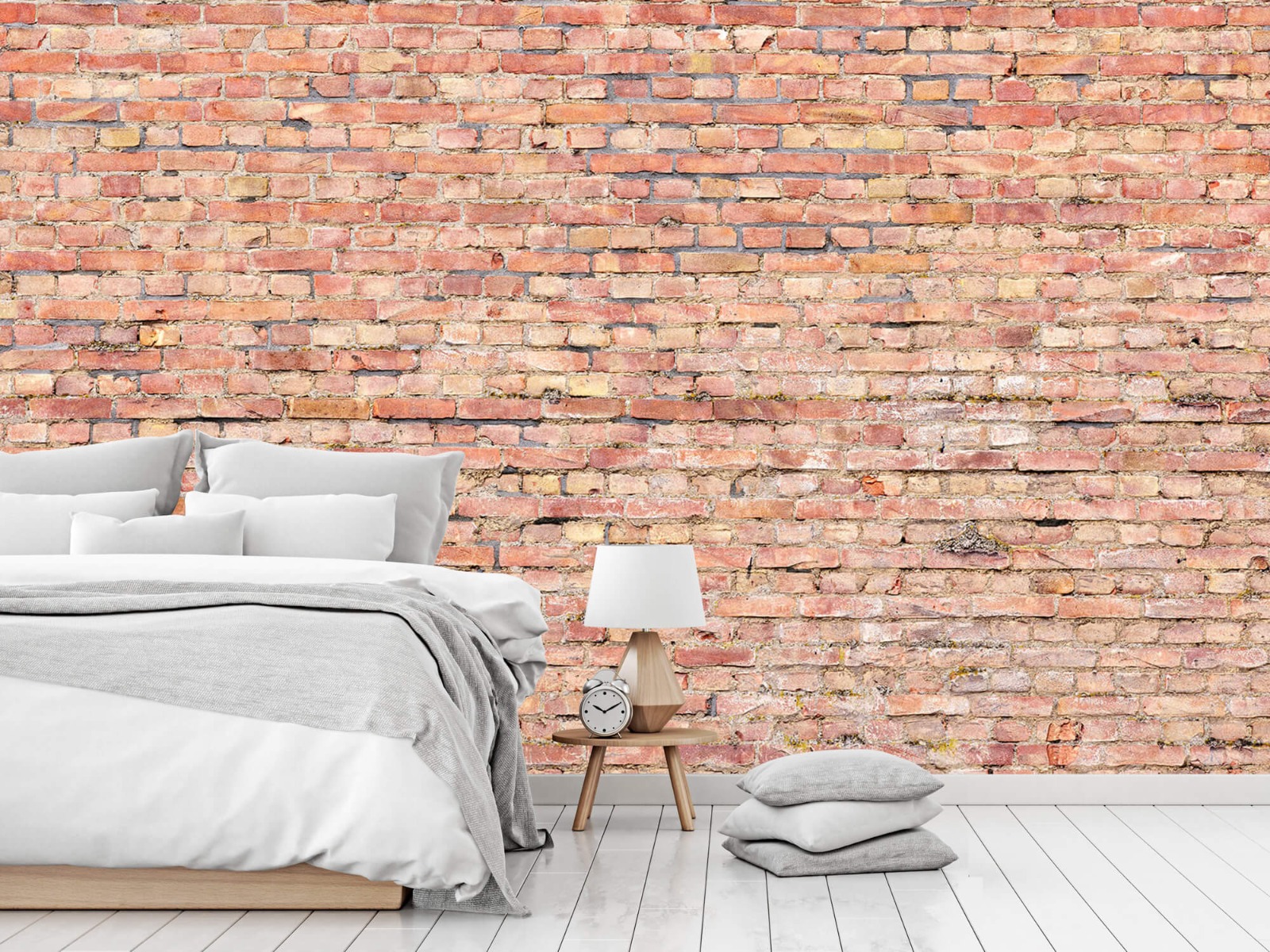 Stone wallpaper - Old brick wall  - Bedroom 15