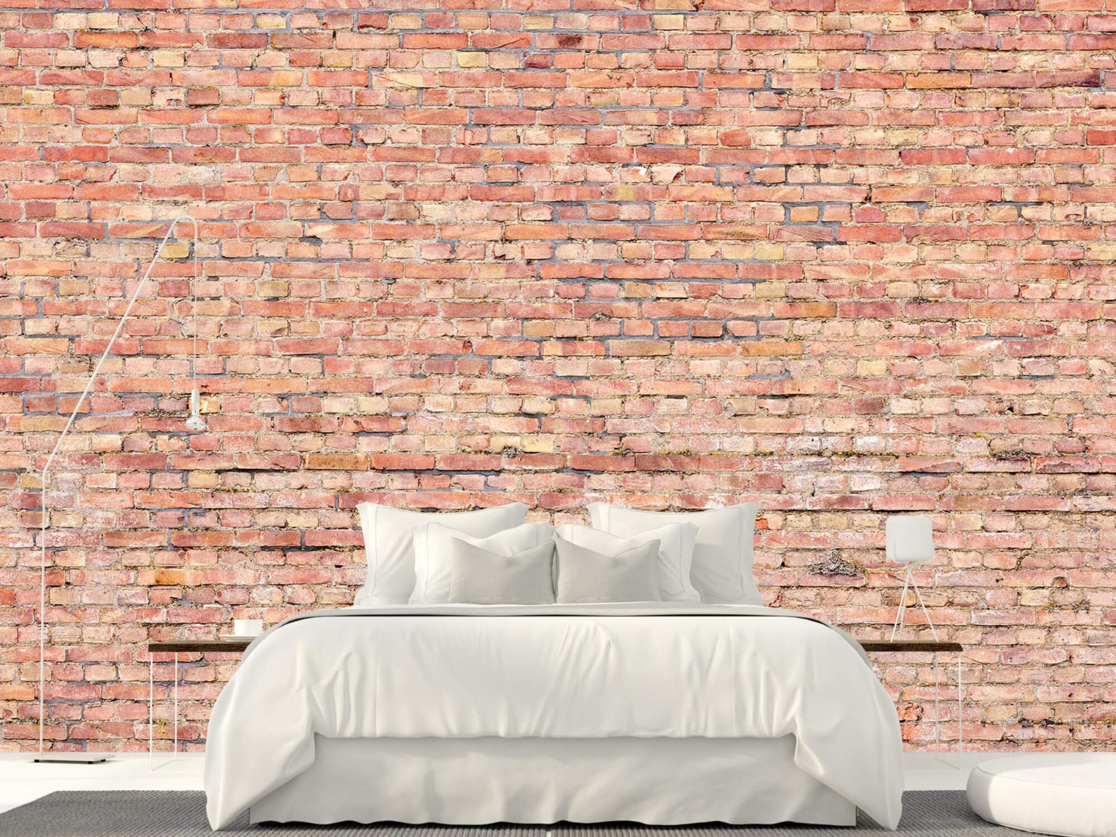Stone wallpaper - Old brick wall  - Bedroom 16