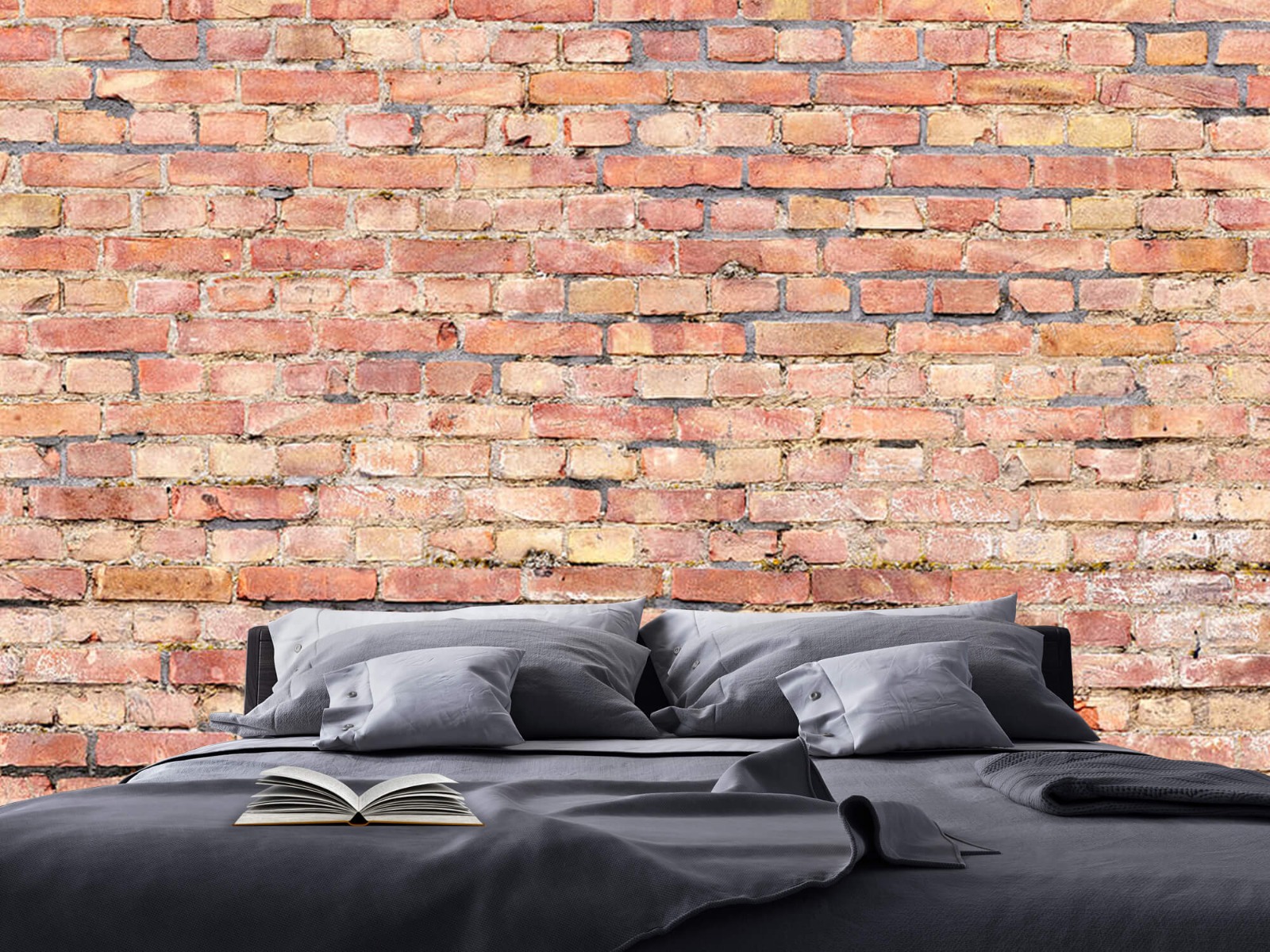 Stone wallpaper - Old brick wall  - Bedroom 17