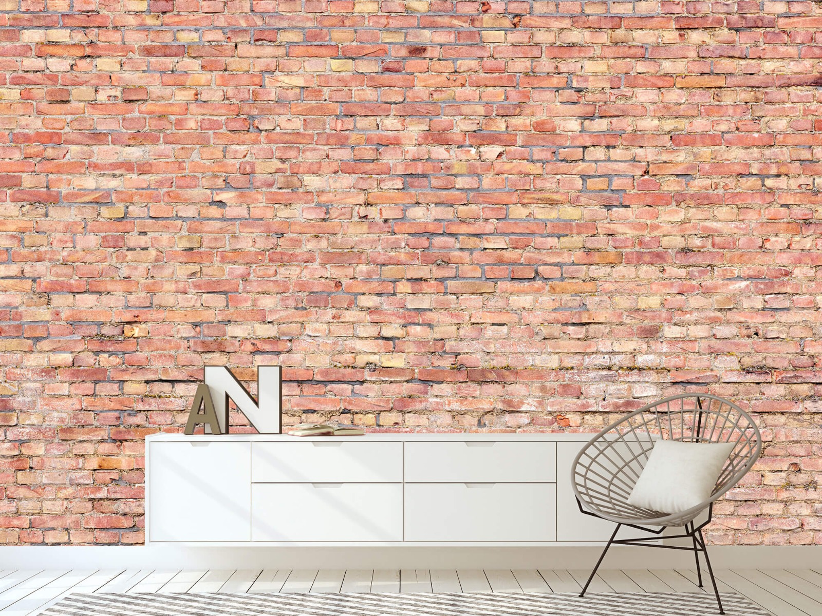 Stone wallpaper - Old brick wall  - Bedroom 23