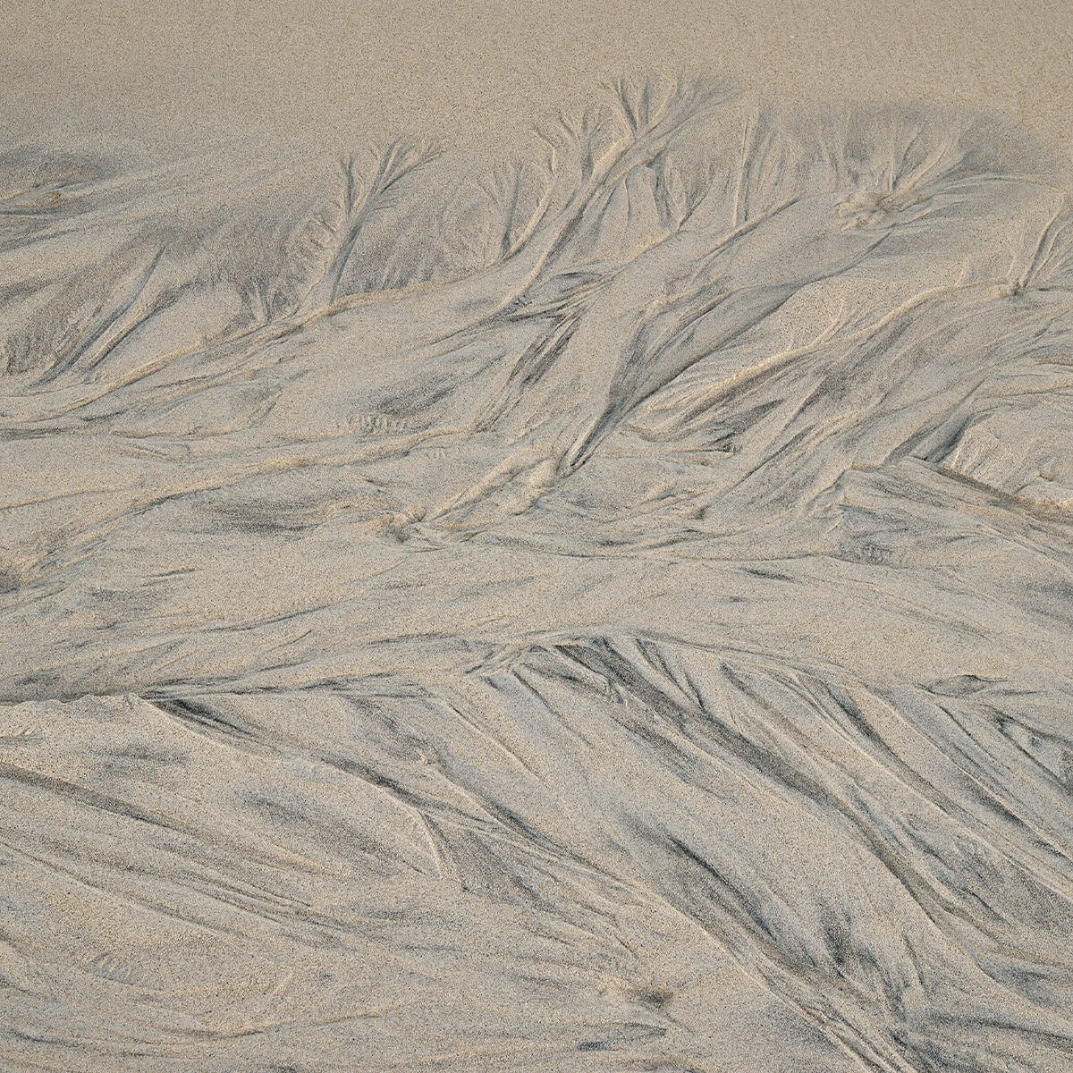 Uneven sand