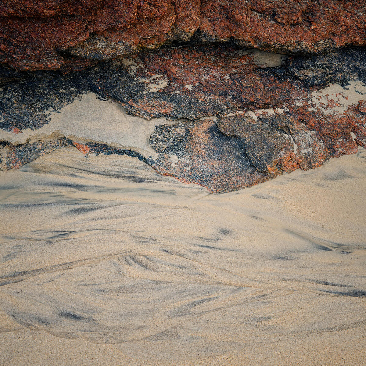 Glänzender Sand