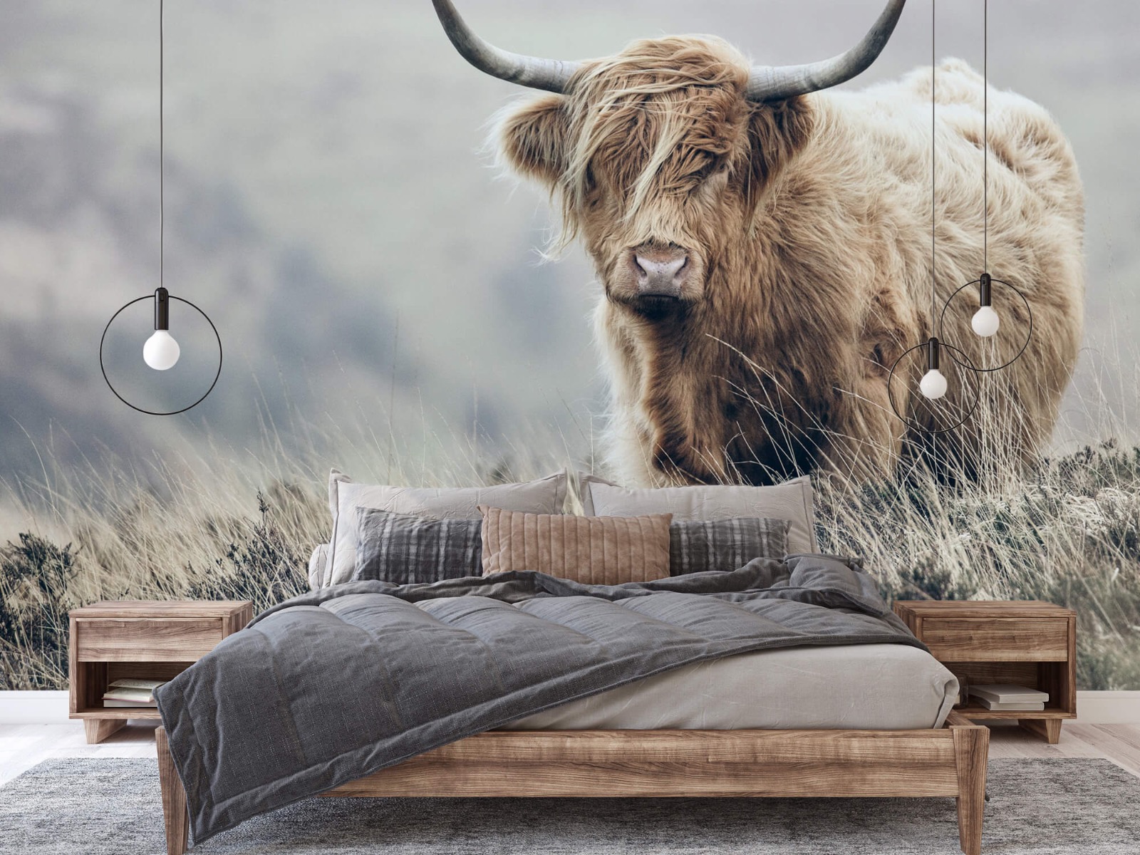 Highland Cattle - Scottish Highlander in nature - Living room 2