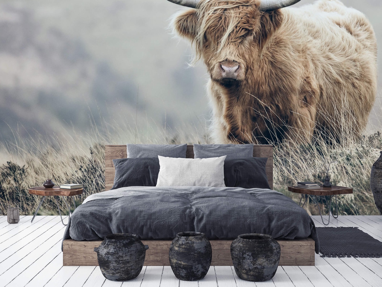 Highland Cattle - Scottish Highlander in nature - Living room 6