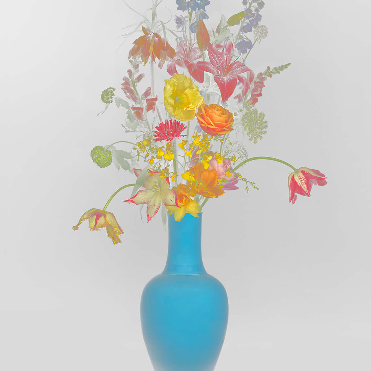 Un généreux bouquet de fleurs