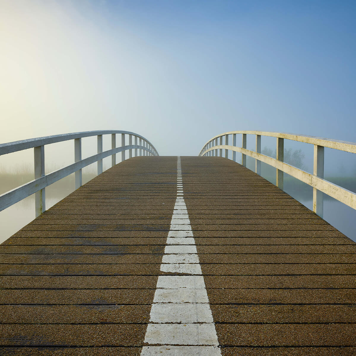 Bridge over the water