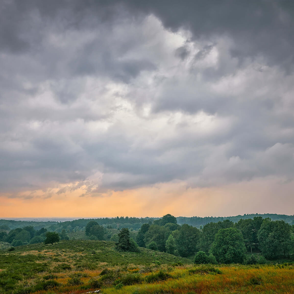 Dreigende wolken