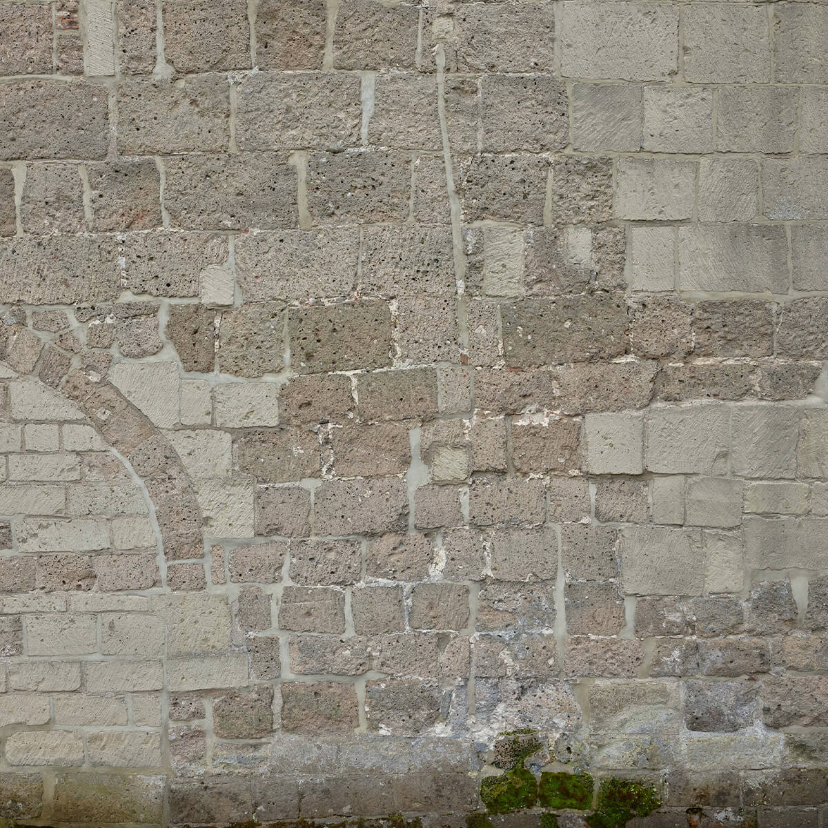 Ancien mur restauré