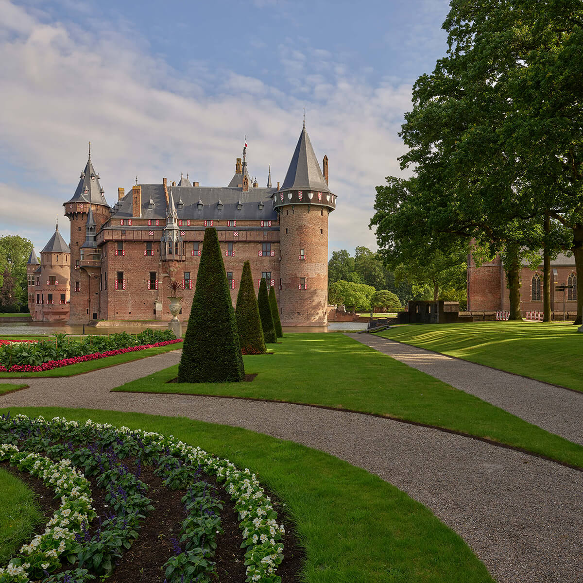 Kasteel de Haar park