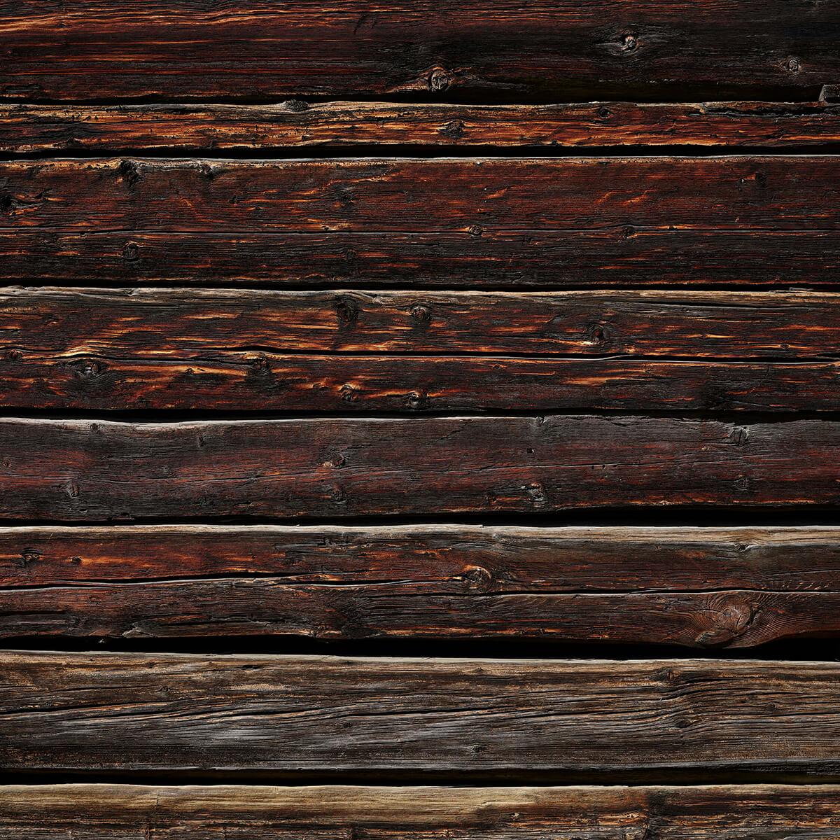 Weathered dark boards