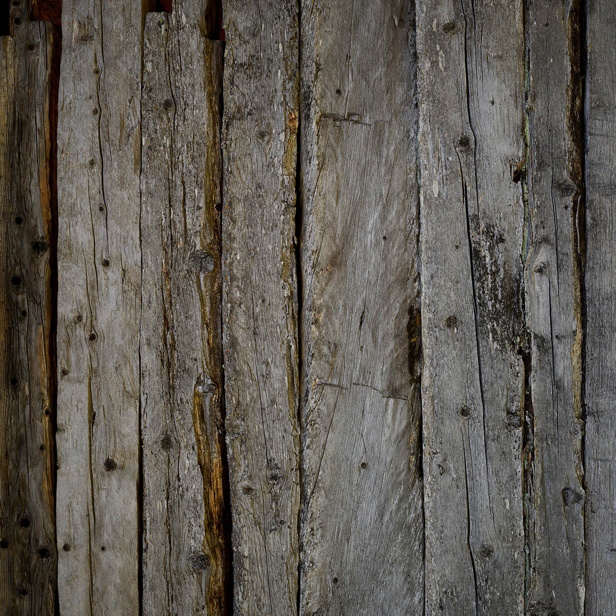 Old weathered beams