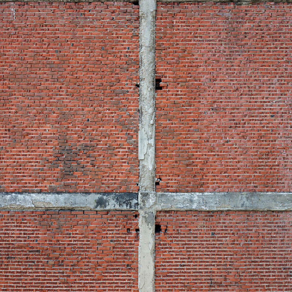 Bricks with cracks