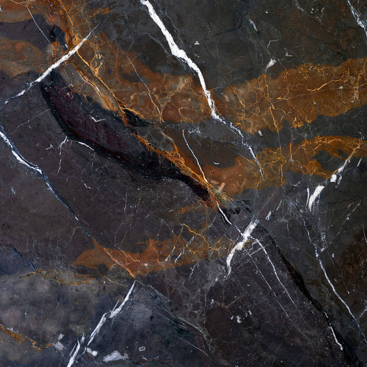 Marble with warm colours