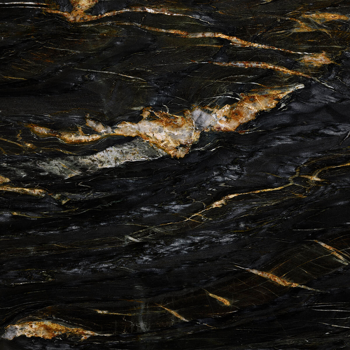 Robust dark marble